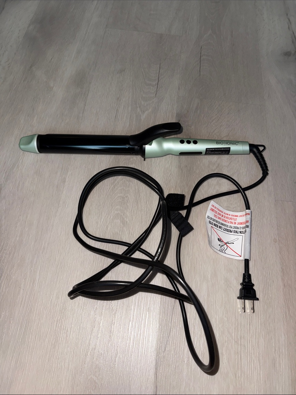 BIO IONIC Jade Green Curling Iron - 1.25” Barrel